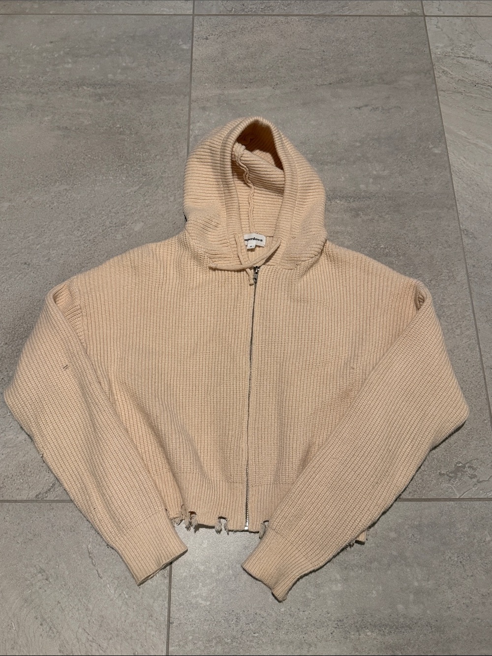 Superdown zip up hoodie